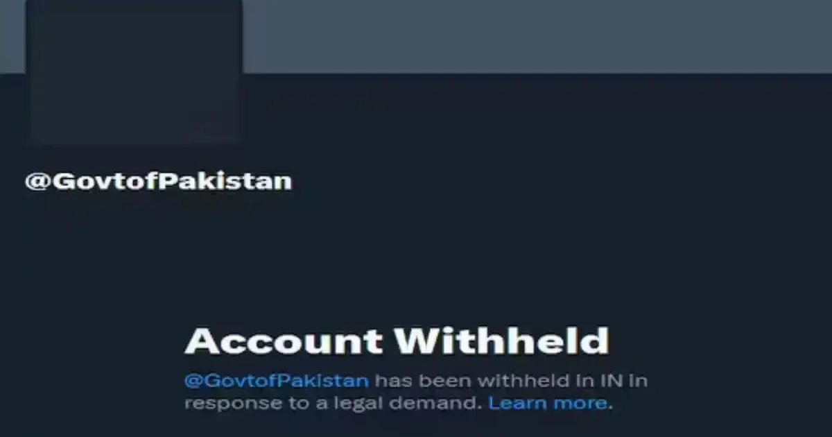 پہلگام واقعے کے بعد مودی سرکار کا پاکستان مخالف جنون، سرکاری ایکس اکاؤنٹ بلاک