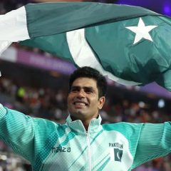 ارشد ندیم کا ایشین ایتھلیٹکس چیمپئن شپ میں شاندار کارنامہ، گولڈ میڈل پاکستان کے نام