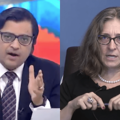 امریکی پروفیسر کا ارناب گوسوامی کے ٹاک شو سے احتجاجاً واک آؤٹ، بھارتی میڈیا کے انداز پر سخت تنقید
