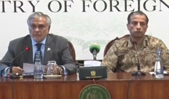 بھارت اپنے شہریوں اور سکھوں کو نشانہ بنا کر پاکستان کیخلاف محاذ بنانا چاہتا ہے، اسحاق ڈار