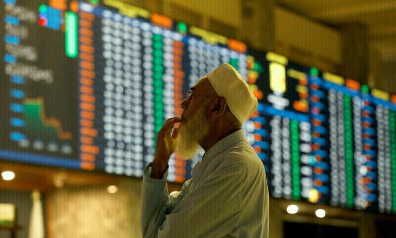 پاکستان اسٹاک ایکسچینج میں تیزی کے بعد مندی کا رجحان