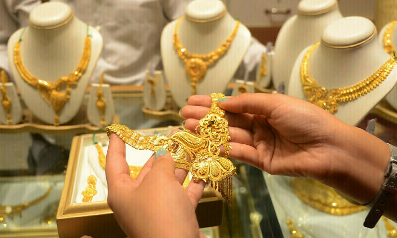 پاکستان میں سونے کی قیمت میں ایک بار پھر نمایاں اضافہ