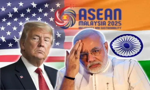 مودی ٹرمپ کا سامنا کرنے سے کتراتے ہیں‘، آسیان سمٹ میں آن لائن شرکت کے فیصلے پر اپوزیشن کی تنقید