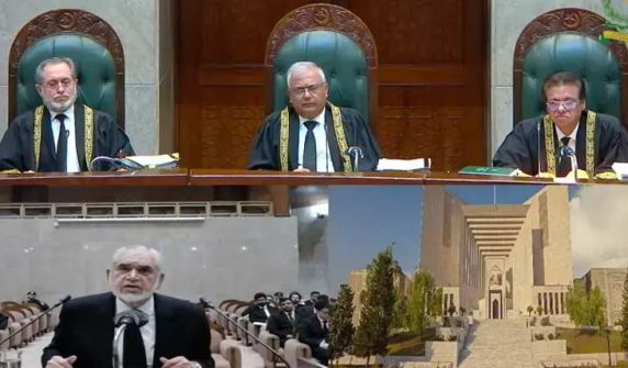 26 ویں ترمیم کیس ہم سب حلف کے پابند اور قوم کو جواب دہ ہیں سربراہ آئینی بینچ