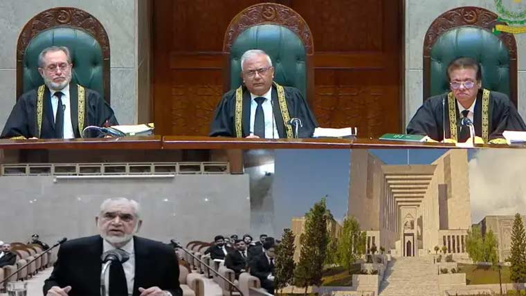 26 ویں ترمیم کیس ہم سب حلف کے پابند اور قوم کو جواب دہ ہیں سربراہ آئینی بینچ