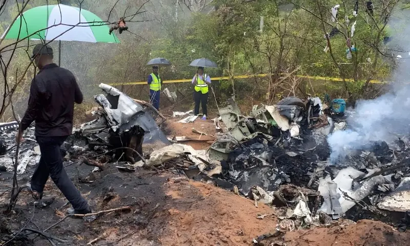 کینیا: چھوٹا طیارہ حادثے کا شکار، 11 افراد ہلاک