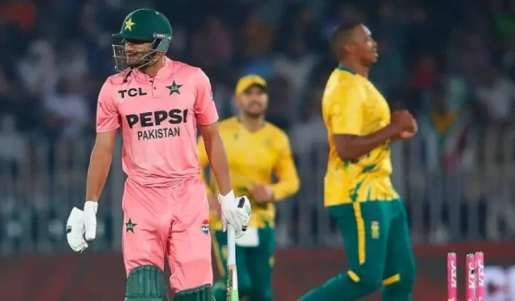 جنوبی افریقہ نے پاکستان کو پہلے ٹی20 میں شکست دے دی