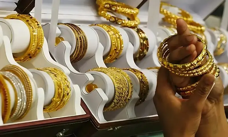 سونے کی قیمتوں نے نیا ریکارڈ قائم کردیا، فی تولہ 14 ہزار 100 روپے مہنگا