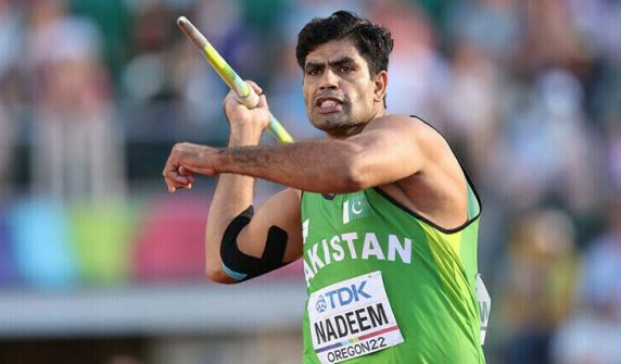 اسلامک یکجہتی گیمز ارشد ندیم نے گولڈ میڈل جیت لیا