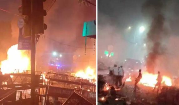 بھارتی دارالحکومت نئی دہلی میں میٹرو سٹیشن کے قریب دھماکا، 9 افراد ہلاک