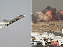 بھارتی لڑاکا طیارہ تیجس دبئی ایئر شو کے دوران کرتب دکھاتے گر کر تباہ، پائلٹ ہلاک