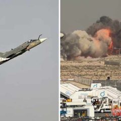 بھارتی لڑاکا طیارہ تیجس دبئی ایئر شو کے دوران کرتب دکھاتے گر کر تباہ، پائلٹ ہلاک