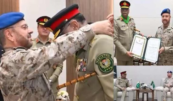 جنرل شمشاد مرزا کا دورہ سعودی عرب ’کنگ عبدالعزیز میڈل آف آنر‘ سے نوازا گیا