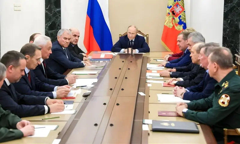 روسی صدر پیوٹن نے ممکنہ جوہری تجربات کے لیے حکام کو تجاویز تیار کرنے کی ہدایت دی