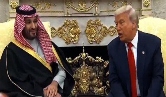 سعودی ولی عہد کی ٹرمپ سے ملاقات، سرمایہ کاری ایک ٹریلین ڈالر تک بڑھانے کا اعلان