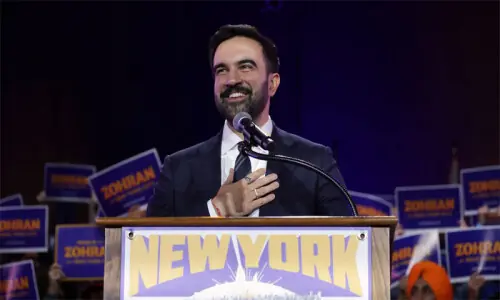 نیویارک میں ظہران ممدانی تاریخ رقم کر گئے، شہر کے پہلے مسلمان میئر منتخب