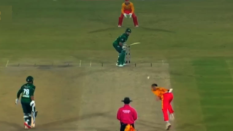 پاکستان نے زمبابوے کو 5 وکٹوں سے شکست دے کر سیریز کا فاتحانہ آغاز کردیا