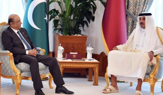 پاکستان کی کامیابیوں پر فخر، دوطرفہ تعلقات کو مزید مضبوط بنائیں گے امیرِ قطر