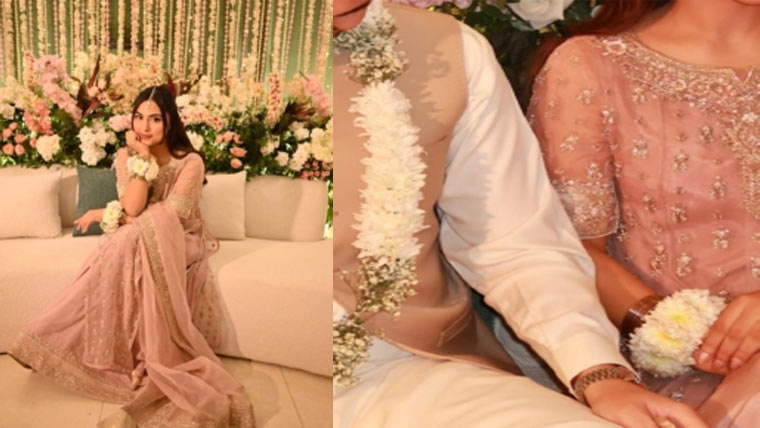 اداکارہ آمنہ یوسف کی بات پکی، تصاویر سوشل میڈیا پر وائرل