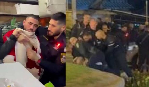 اسرائیلی پولیس کا کرسمس منانے والوں پر تشدد، کئی افراد گرفتار