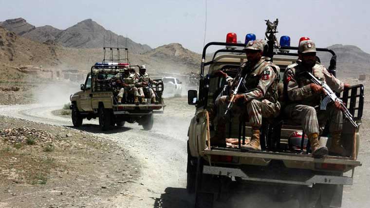 ڈیرہ بگٹی سیکیورٹی فورسز کا آپریشن، 5 دہشت گرد ہلاک