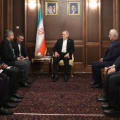 محسن نقوی کی تہران میں ایرانی صدر اور پارلیمنٹ کے اسپیکر سے علیحدہ علیحدہ ملاقات