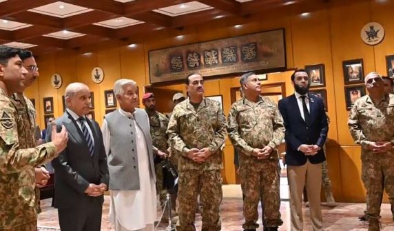 آپریشن غضبُ الحق دہشتگردوں کیخلاف پوری قوت سے جاری ہے: شہباز شریف
