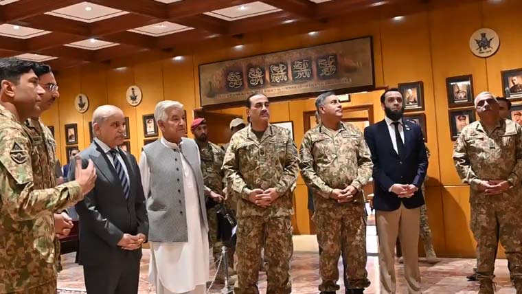 آپریشن غضبُ الحق دہشتگردوں کیخلاف پوری قوت سے جاری ہے: شہباز شریف