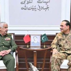 بحرین نیشنل گارڈ کے کمانڈر کی فیلڈ مارشل عاصم منیر سے ملاقات، دفاعی تعاون بڑھانے پر اتفاق